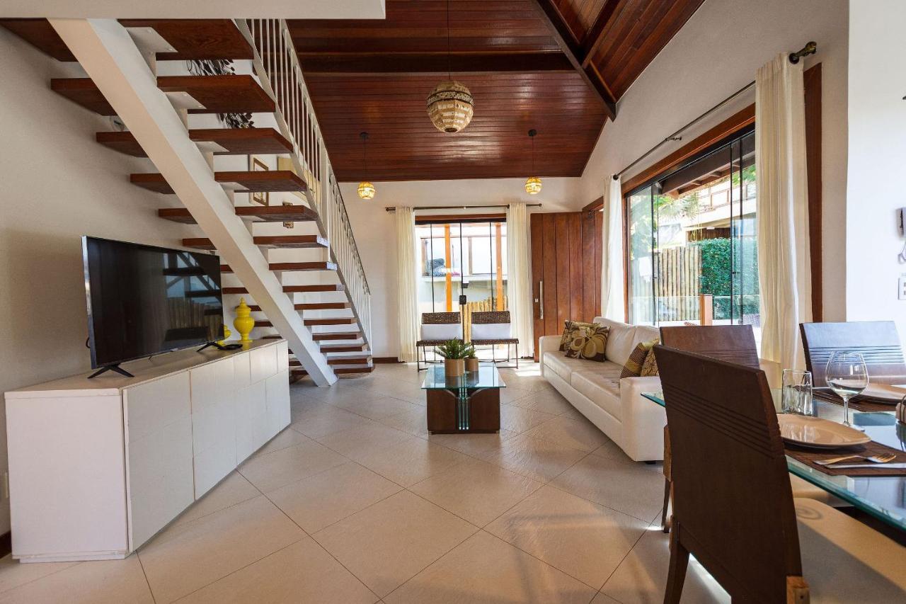 Casa Espetacular Entre Geriba E Ferradurinha - Wifi 200Mb - Piscina Do Codominio - 700 M Da Praia - Garagem - 4 Suites - Area Gourmet Privativa - Cozinha Equipada - Area Kids - Portaria 24H - Ar Condicionado Búzios Dış mekan fotoğraf